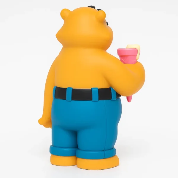 Bruno Bear Figure Back