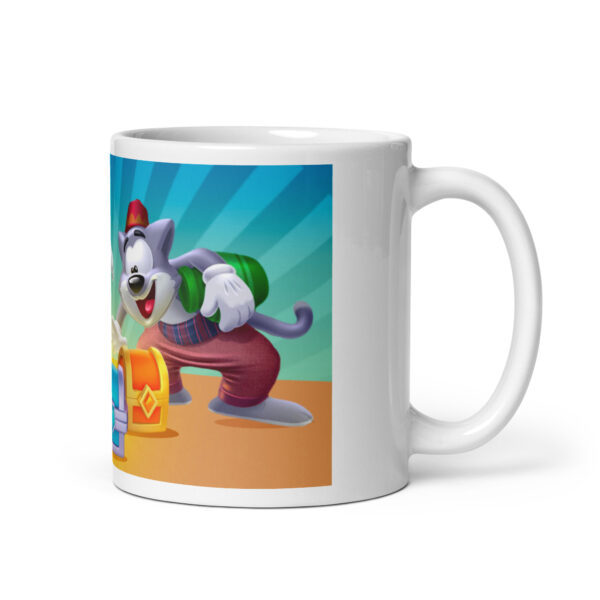 Toon Blast Cooper Cat & Wally Wolf Mug - Image 2