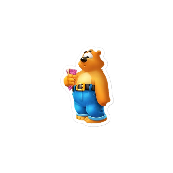 Toon Blast Bruno Bear Sticker - Image 2