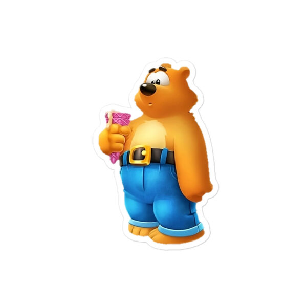 Toon Blast Bruno Bear Sticker - Image 3