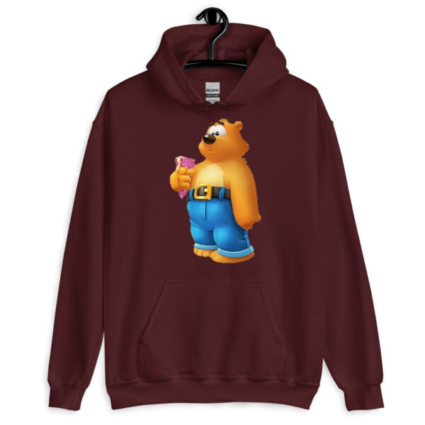 Toon Blast Bruno Bear Hoodie - Image 6